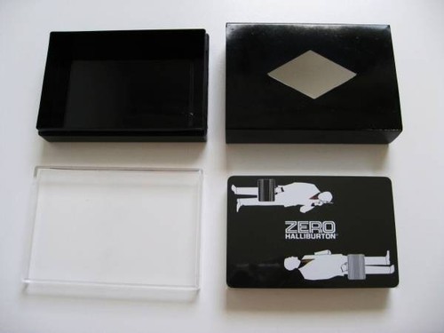 Zero halliburton trump cards - zero,