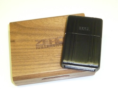 Zero halliburton black cased - zero,