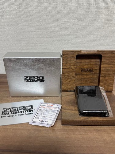 Zippo zero halliburton schwarz - zero,