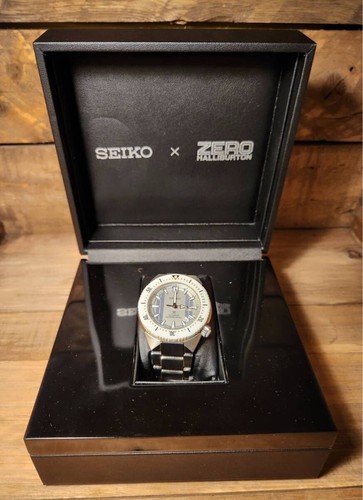 Seiko prospex zero - seiko, halliburton